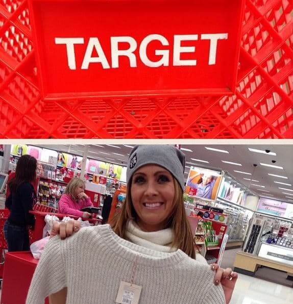 A sweet lady working at @target was talking to us and helping us. Sis wanted this @toms sweater and the lady was saying how much she wanted it but didn't want to spend the money on it. We just bought it for her and took it to her. Sis had tears in her eyes!" If you're going to shop on Black Friday, why not go out of your way to show some love to others?! - Submitted by H.T.
