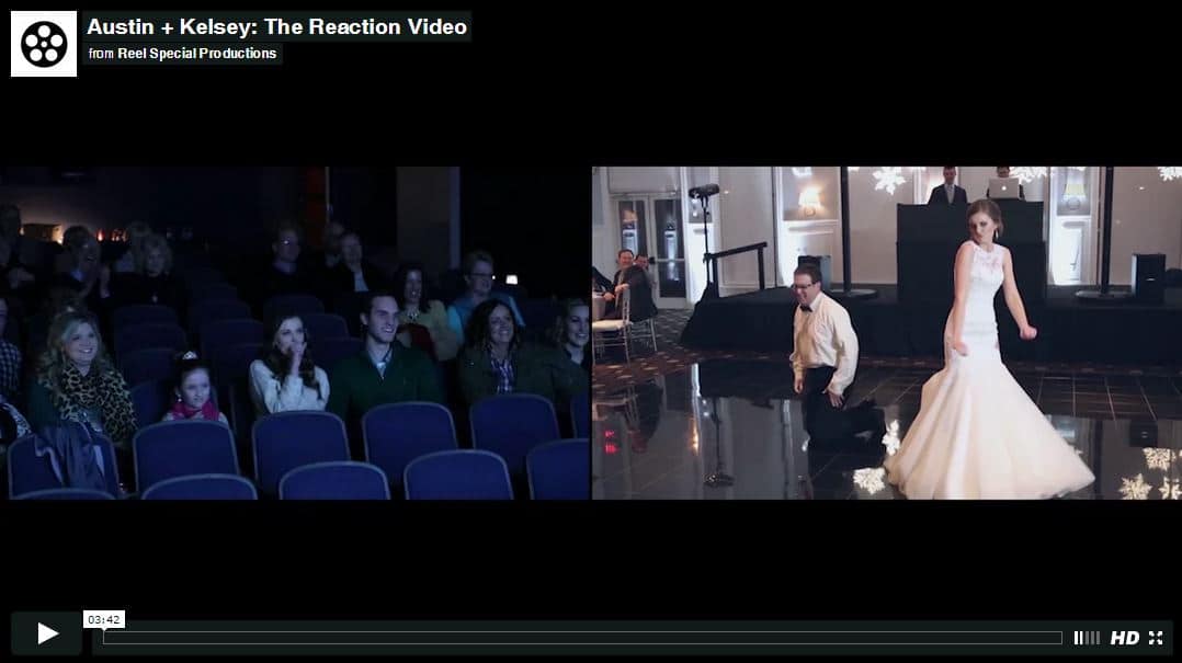 Wedding Video Theater Screening: Austin + Kelsey
