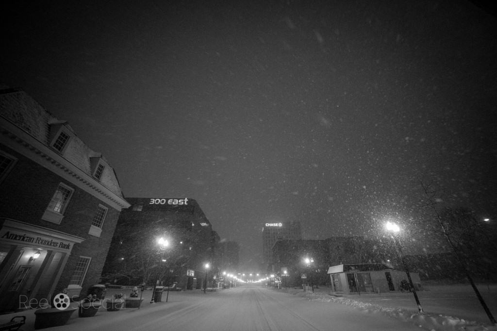 Massive Snow Storm in Lexington 3 Main Street in Lexington, Kentucky.