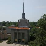 Christ the King Cathedral Lexington Aerial
